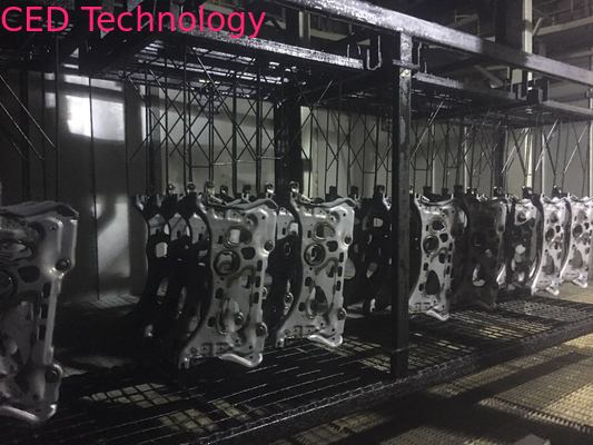 Pintura ED para electróforesis de resorte automotriz Excelente ocultamiento del sustrato y resistencia a la corrosión