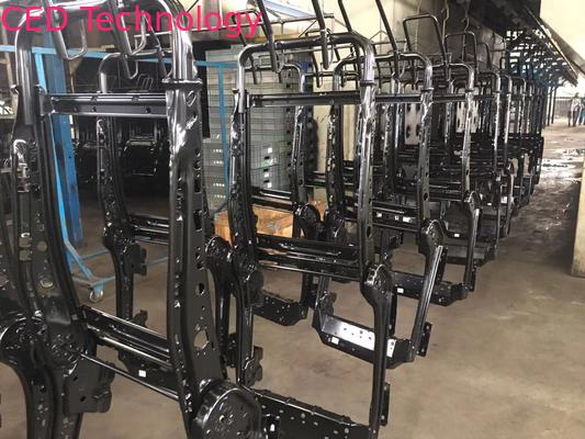 Revestimiento negro y suave, pintura electroforética para asiento de coche.